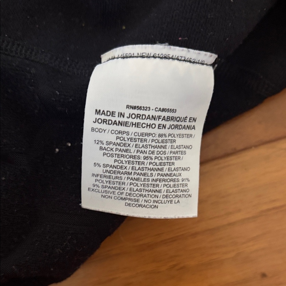 Nike Pro Black Performance Top - Picture 6 of 7